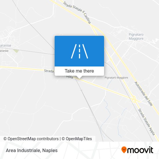Area Industriale map