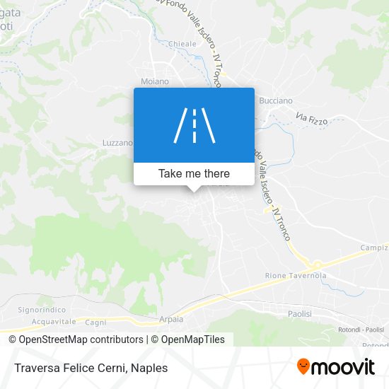 Traversa Felice Cerni map