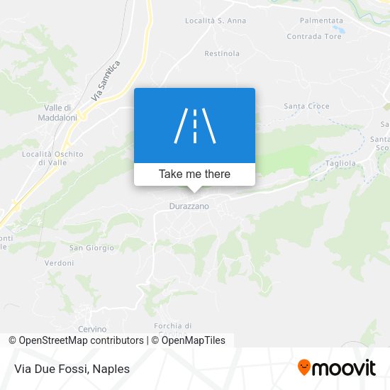 Via Due Fossi map