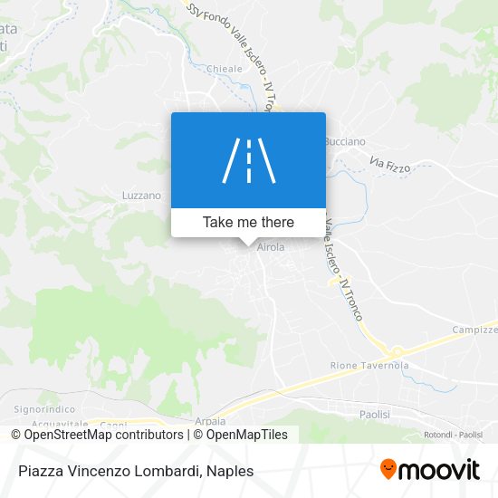 Piazza Vincenzo Lombardi map