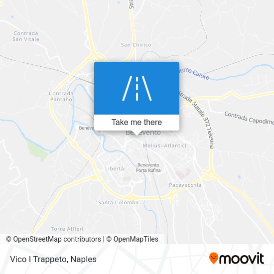 Vico I Trappeto map