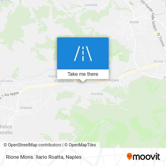 Rione Mons. Ilario Roatta map