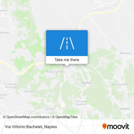 Via Vittorio Bachelet map