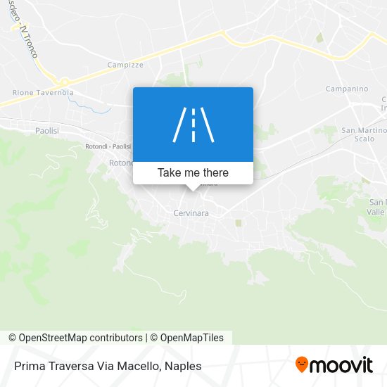 Prima Traversa Via Macello map
