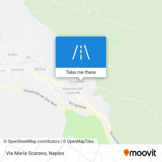 Via Maria Scarano map