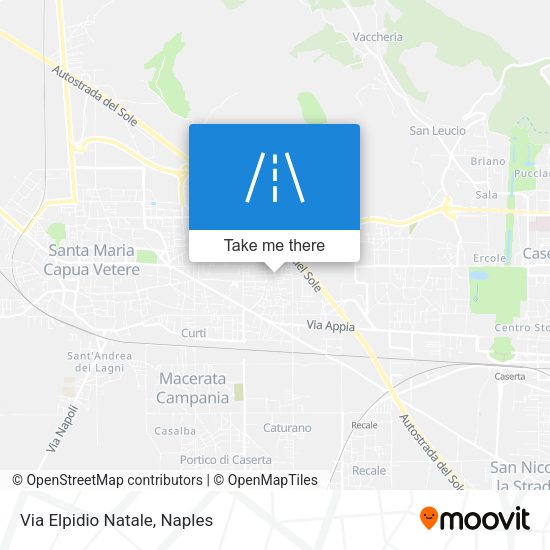 Via Elpidio Natale map