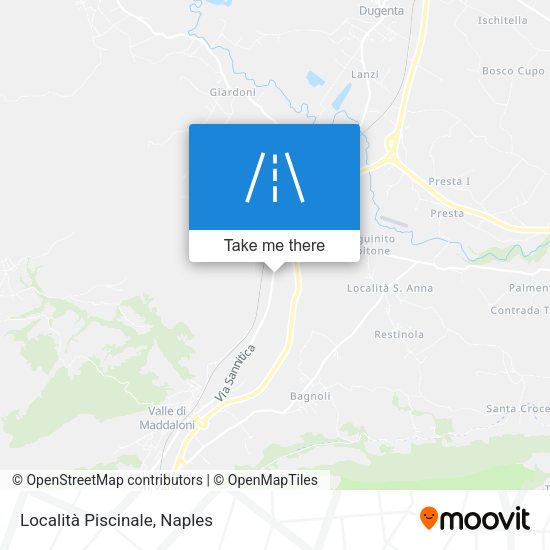Località Piscinale map