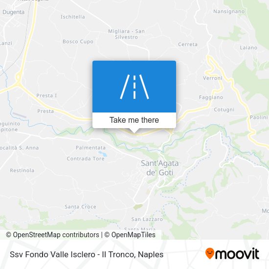 Ssv Fondo Valle Isclero - II Tronco map