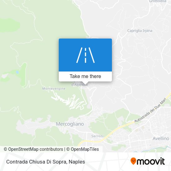 Contrada Chiusa Di Sopra map