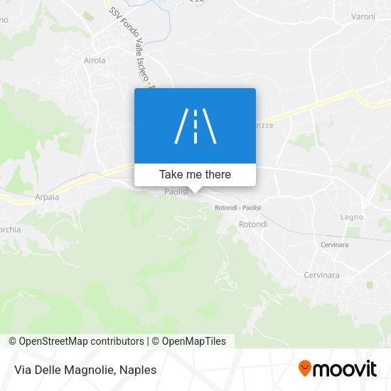 Via Delle Magnolie map