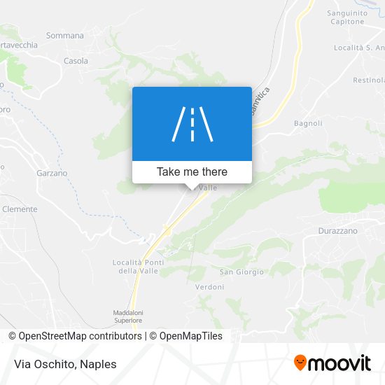 Via Oschito map