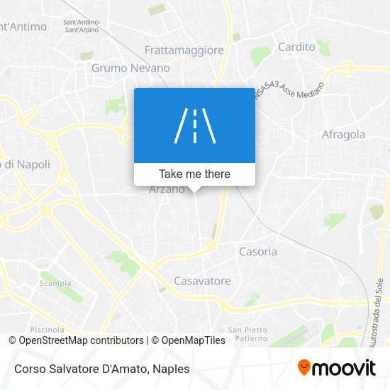 Corso Salvatore D'Amato map