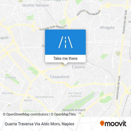 Quarta Traversa Via Aldo Moro map