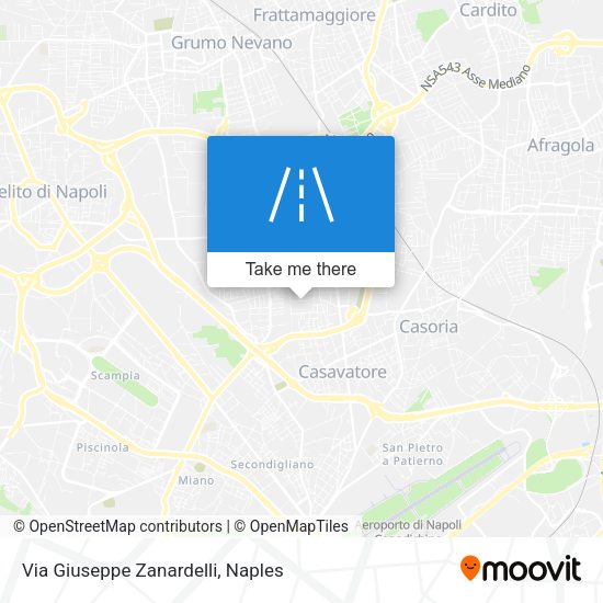 Via Giuseppe Zanardelli map