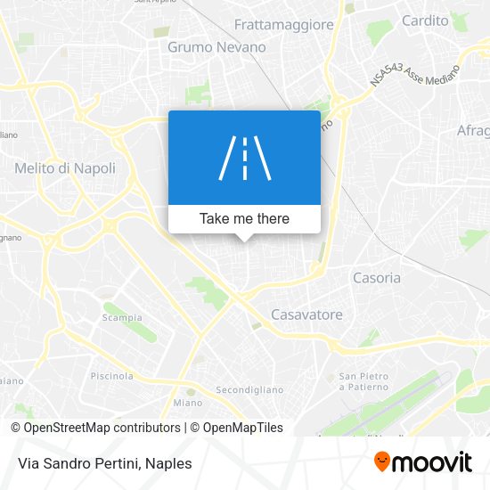 Via Sandro Pertini map