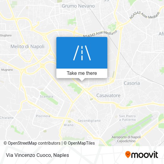 Via Vincenzo Cuoco map