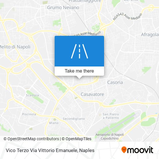 Vico Terzo Via Vittorio Emanuele map