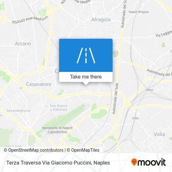 Terza Traversa Via Giacomo Puccini map