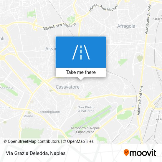 Via Grazia Deledda map