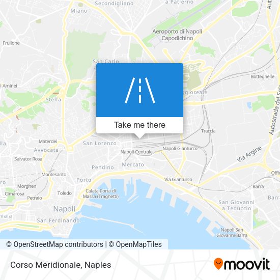 Corso Meridionale map