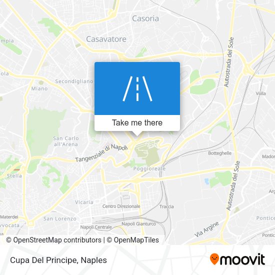 Cupa Del Principe map