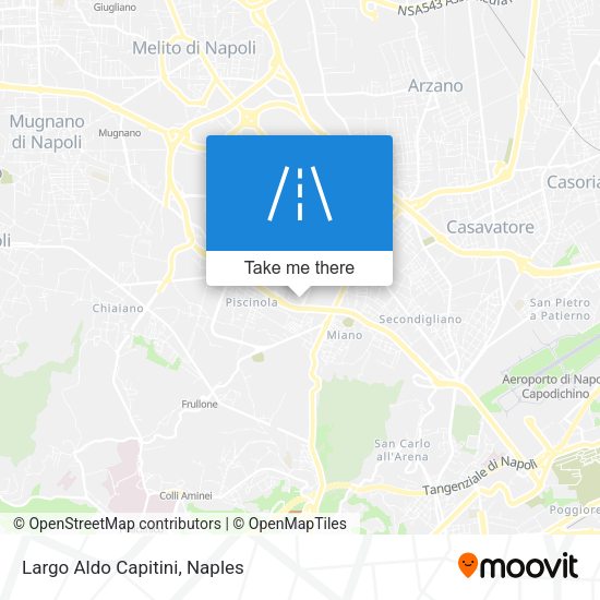 Largo Aldo Capitini map