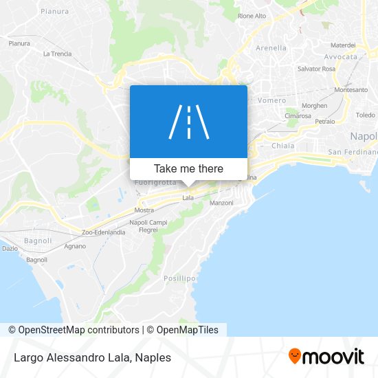 Largo Alessandro Lala map