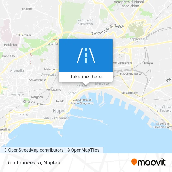 Francesca Street map