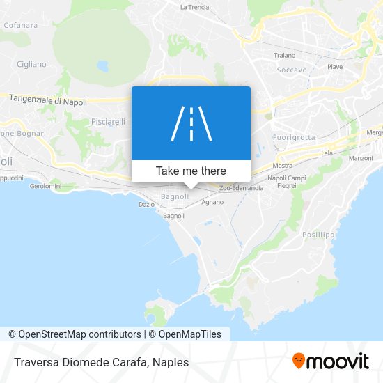 Traversa Diomede Carafa map