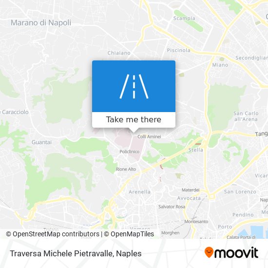 How to get to Traversa Michele Pietravalle in Napoli by Bus Metro