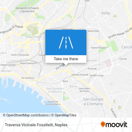 Traversa Vicinale Fossitelli map