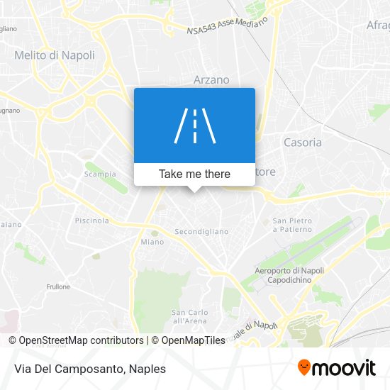 Via Del Camposanto map