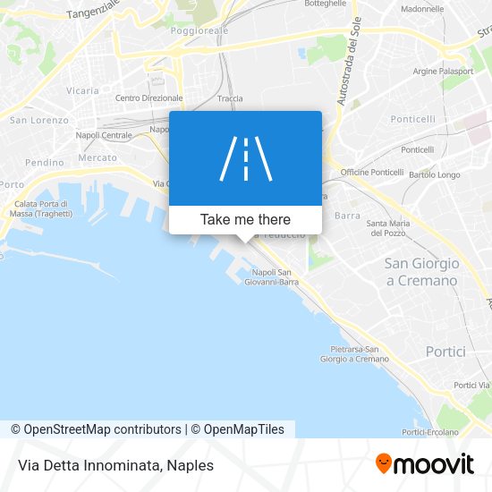 Via Detta Innominata map