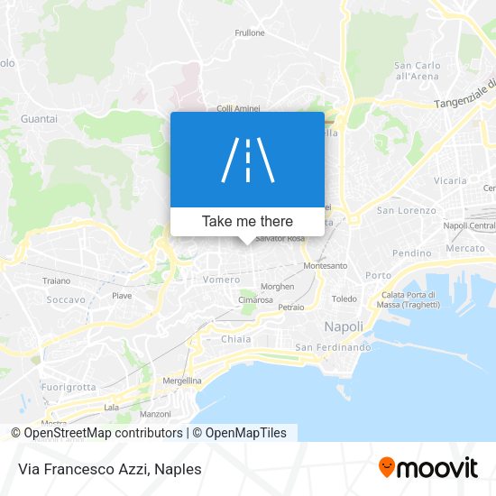 Via Francesco Azzi map