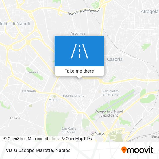 Via Giuseppe Marotta map