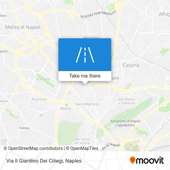 Via Il Giardino Dei Ciliegi map