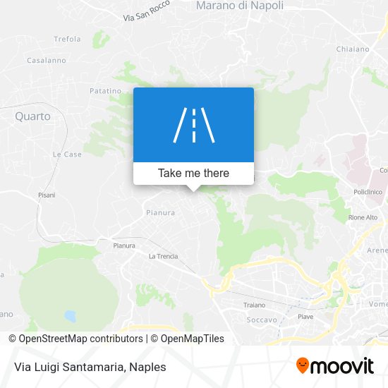 Via Luigi Santamaria map