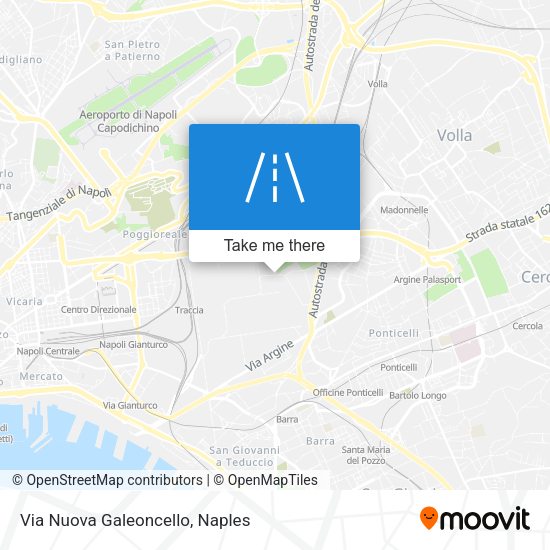 Via Nuova Galeoncello map