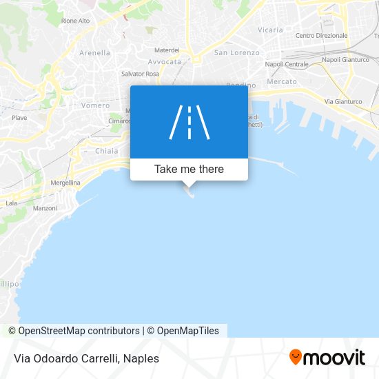 Via Odoardo Carrelli map
