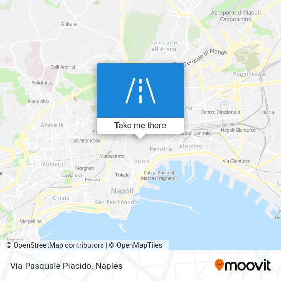 Via Pasquale Placido map