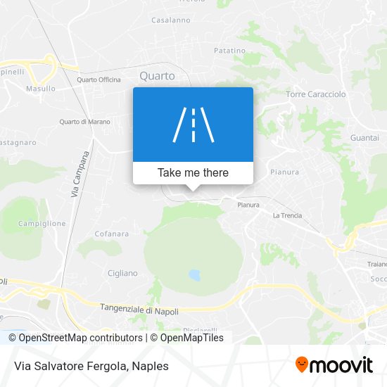 Via Salvatore Fergola map