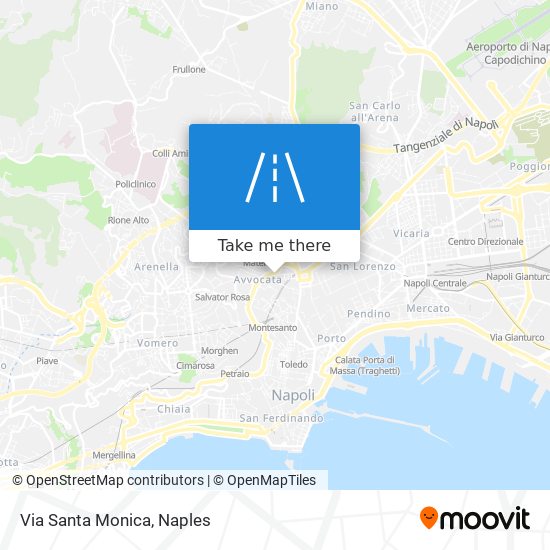 Via Santa Monica map