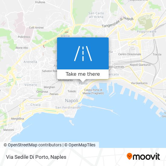 Via Sedile Di Porto map