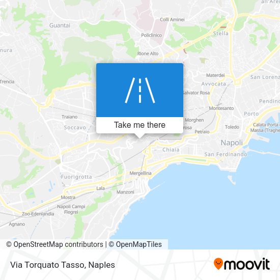 Via Torquato Tasso map