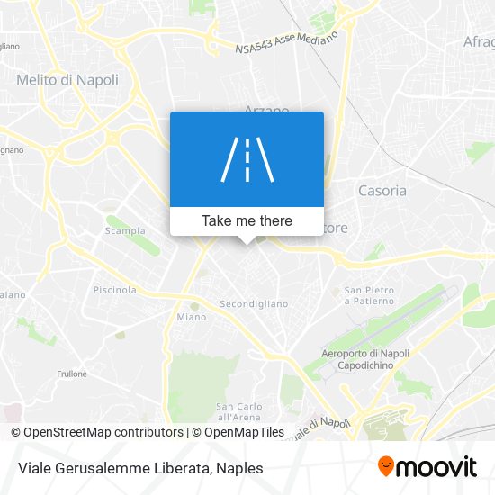 Viale Gerusalemme Liberata map