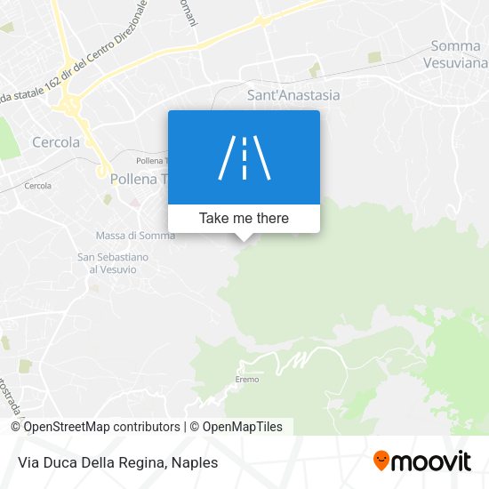 Via Duca Della Regina map