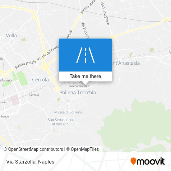 Via Starzolla map