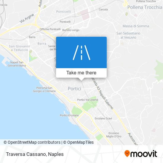 Traversa Cassano map