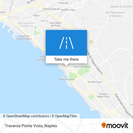 Traversa Ponte Viola map