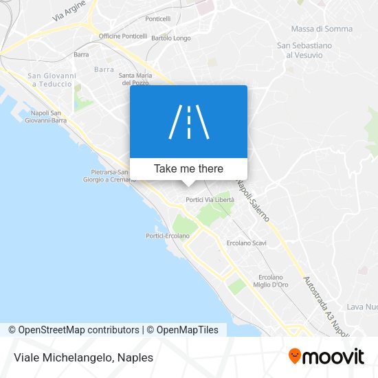 Viale Michelangelo map